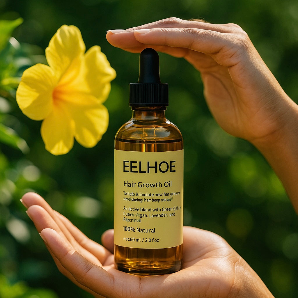 Huile Naturelle EELHOE – Répare et favorise la pousse des cheveux