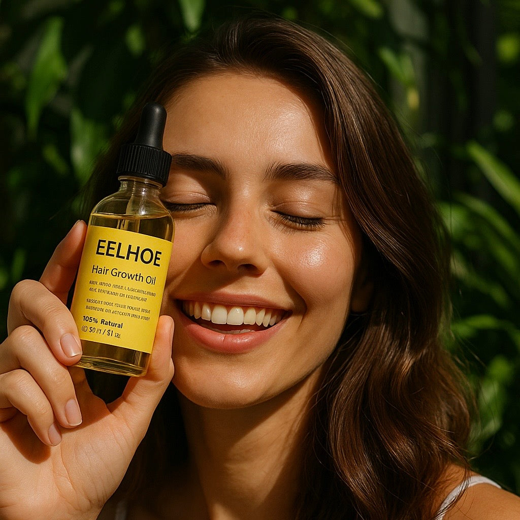 Huile Naturelle EELHOE – Répare et favorise la pousse des cheveux