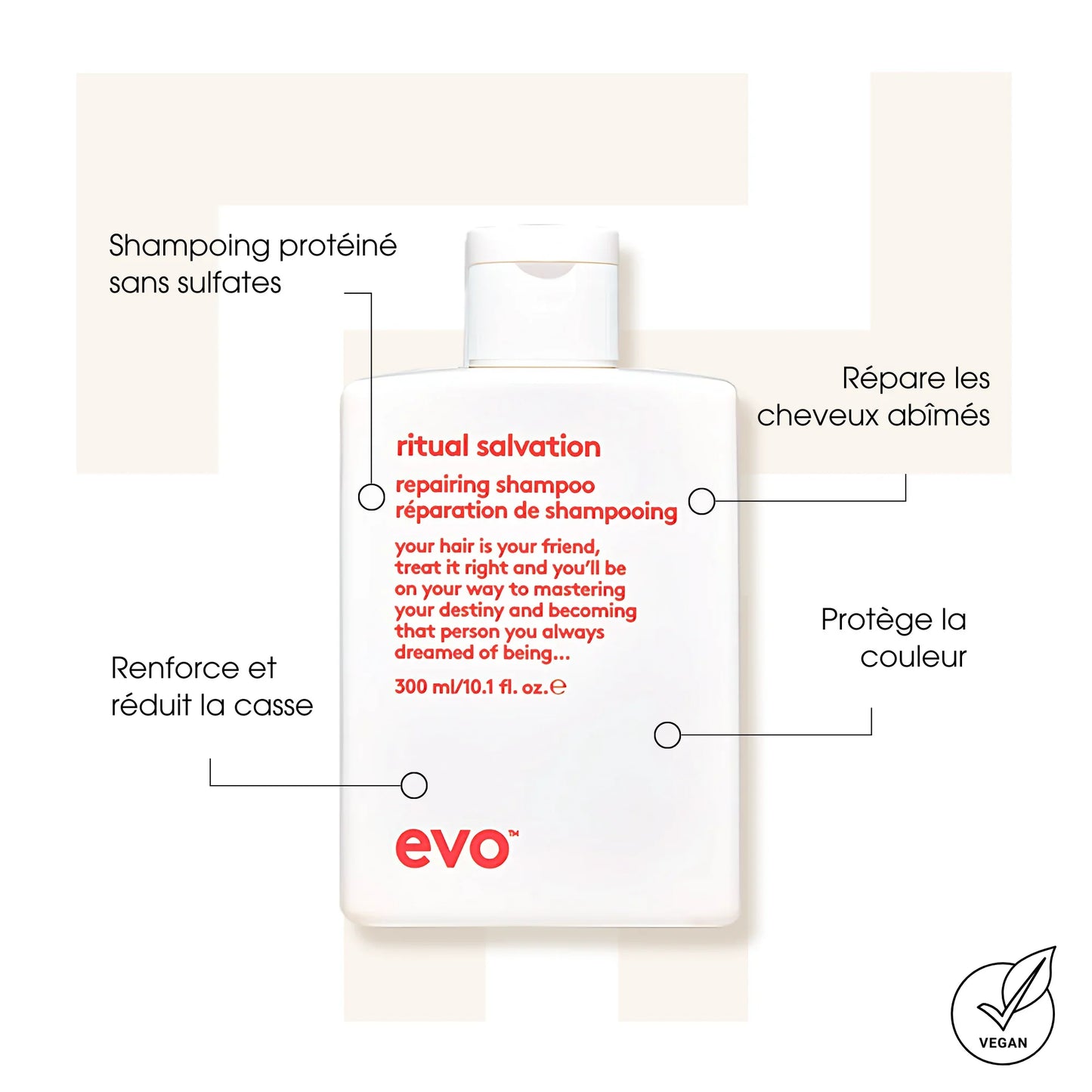 Shampoing réparateur - Ritual Salvation