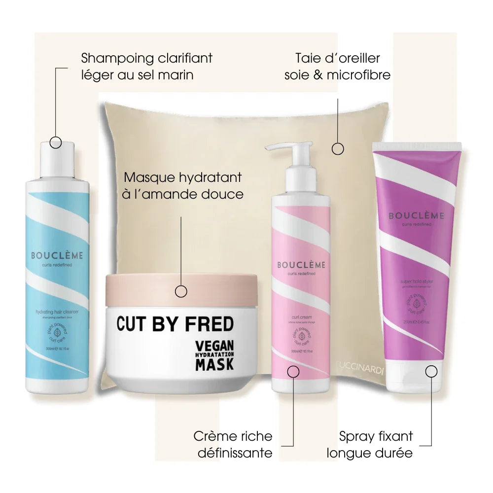 Routine Cheveux bouclés