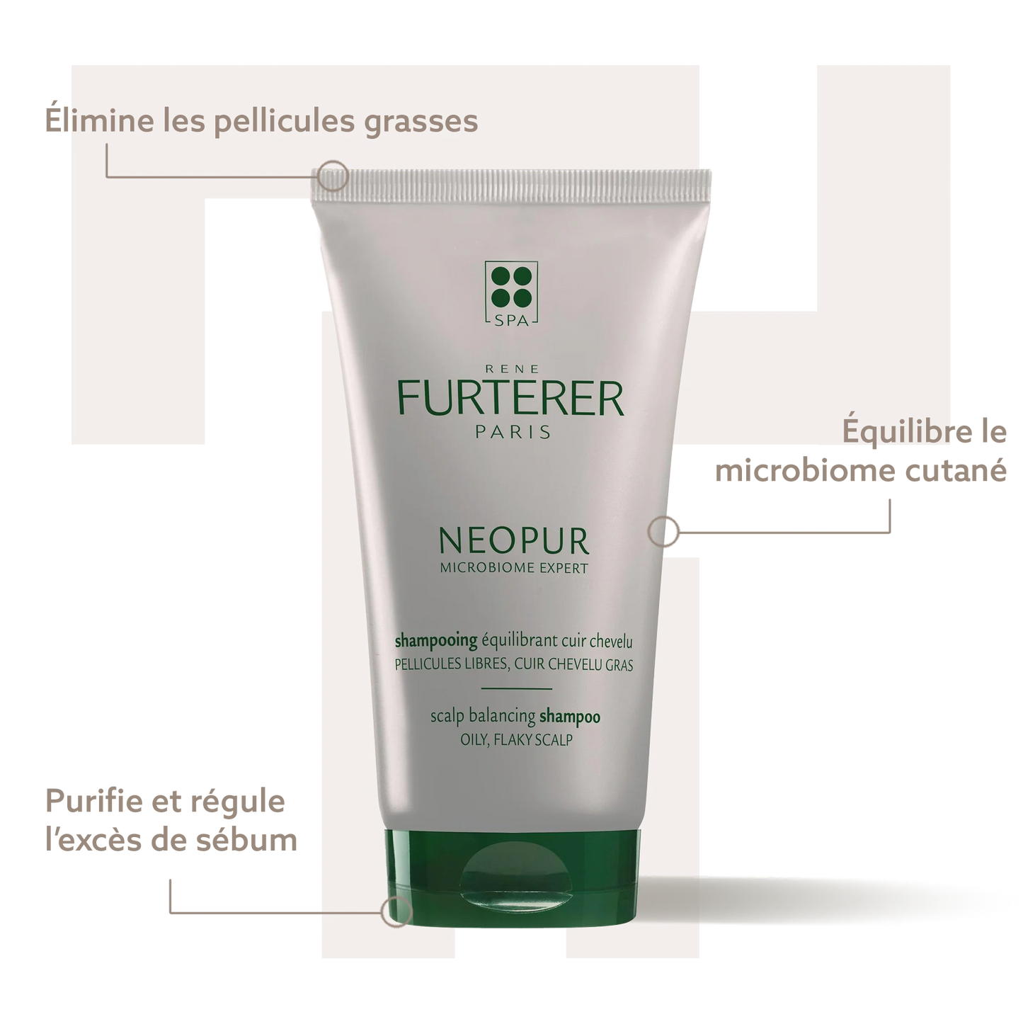 Shampoing équilibrant Neopur - Pellicules grasses