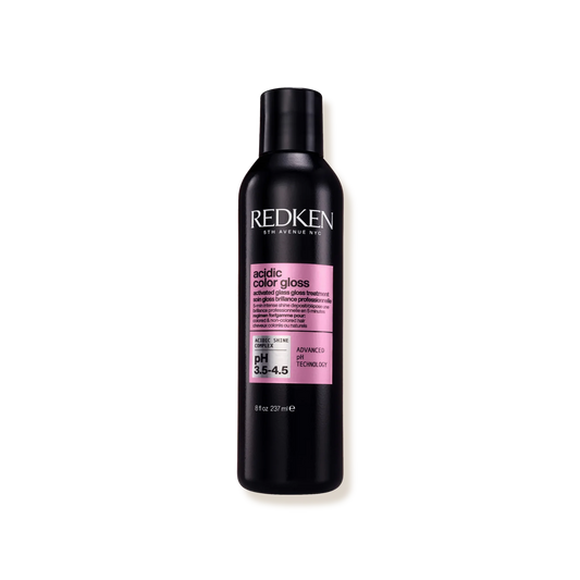 Acidic Color Gloss Activated Glass Gloss Treatment