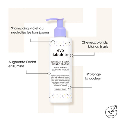 Shampoing violet - Toning Shampoo Platinum