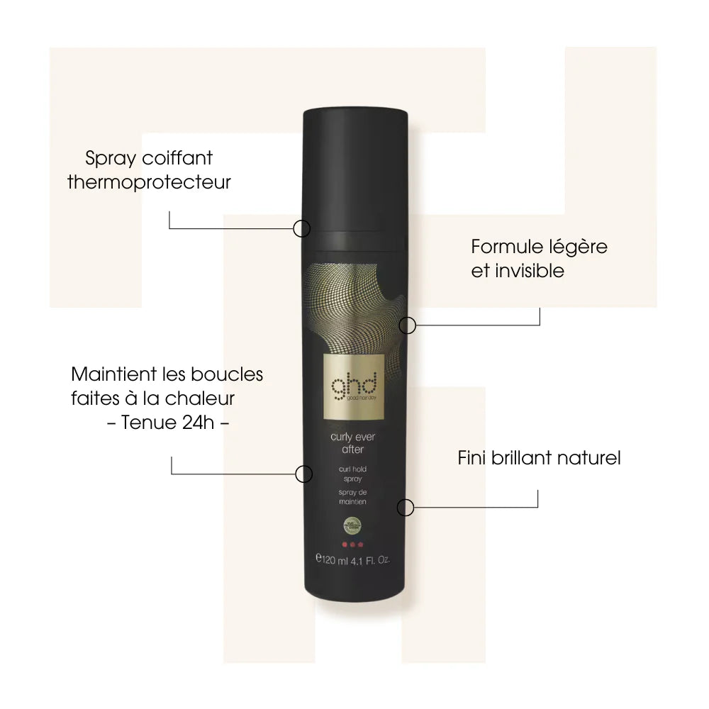 Spray de maintien thermoprotecteur Curly Ever After