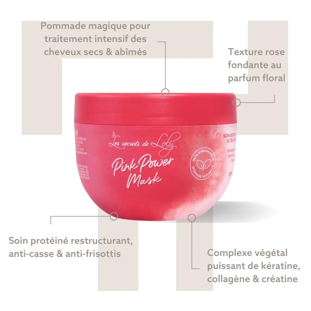 Soin restructurant Pink Power Mask