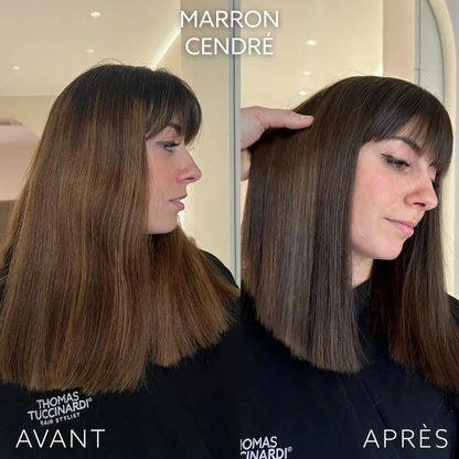 Soin repigmentant marron cendré