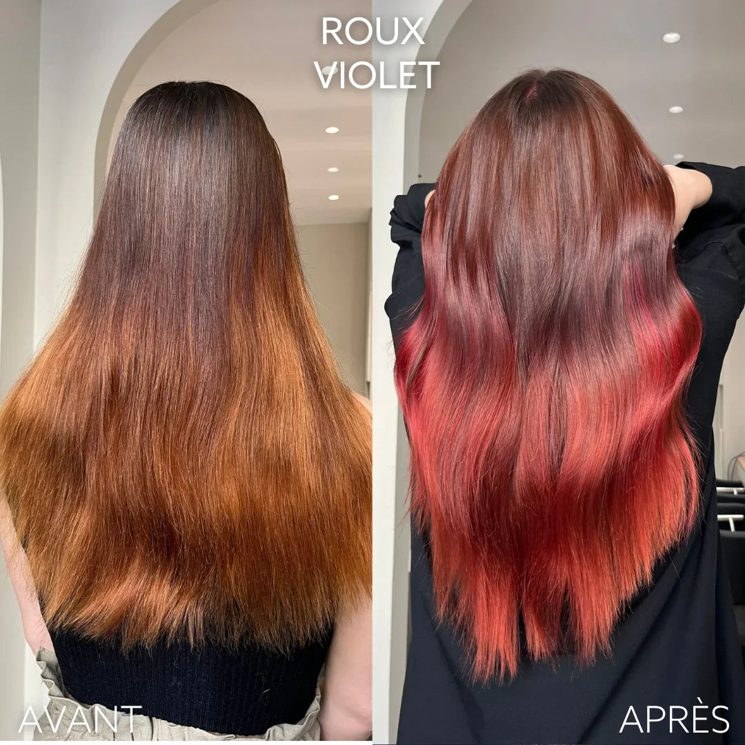 Soin repigmentant roux violet