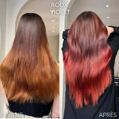 Soin repigmentant roux violet