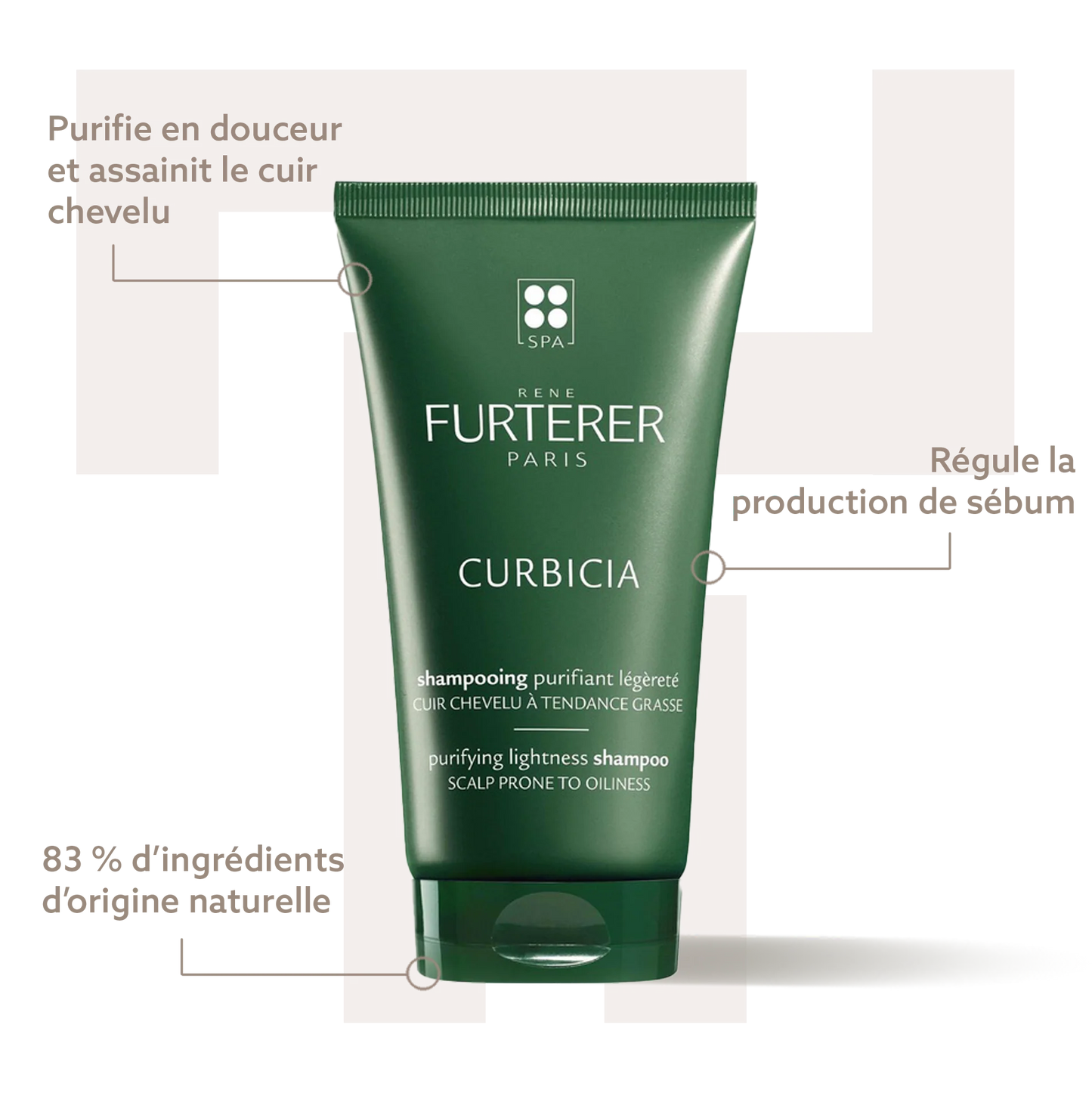 Shampoing purifiant légèreté - Curbicia