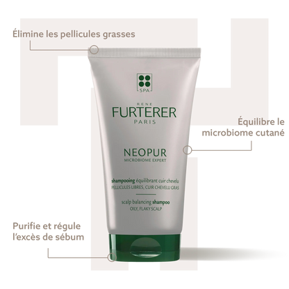 Shampoing équilibrant Neopur - Pellicules grasses