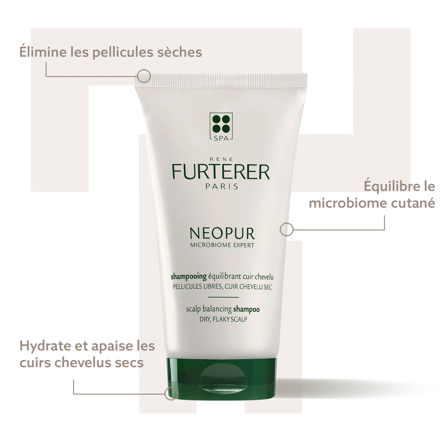 Shampoing équilibrant Neopur - Pellicules sèches
