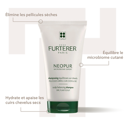 Shampoing équilibrant Neopur - Pellicules sèches