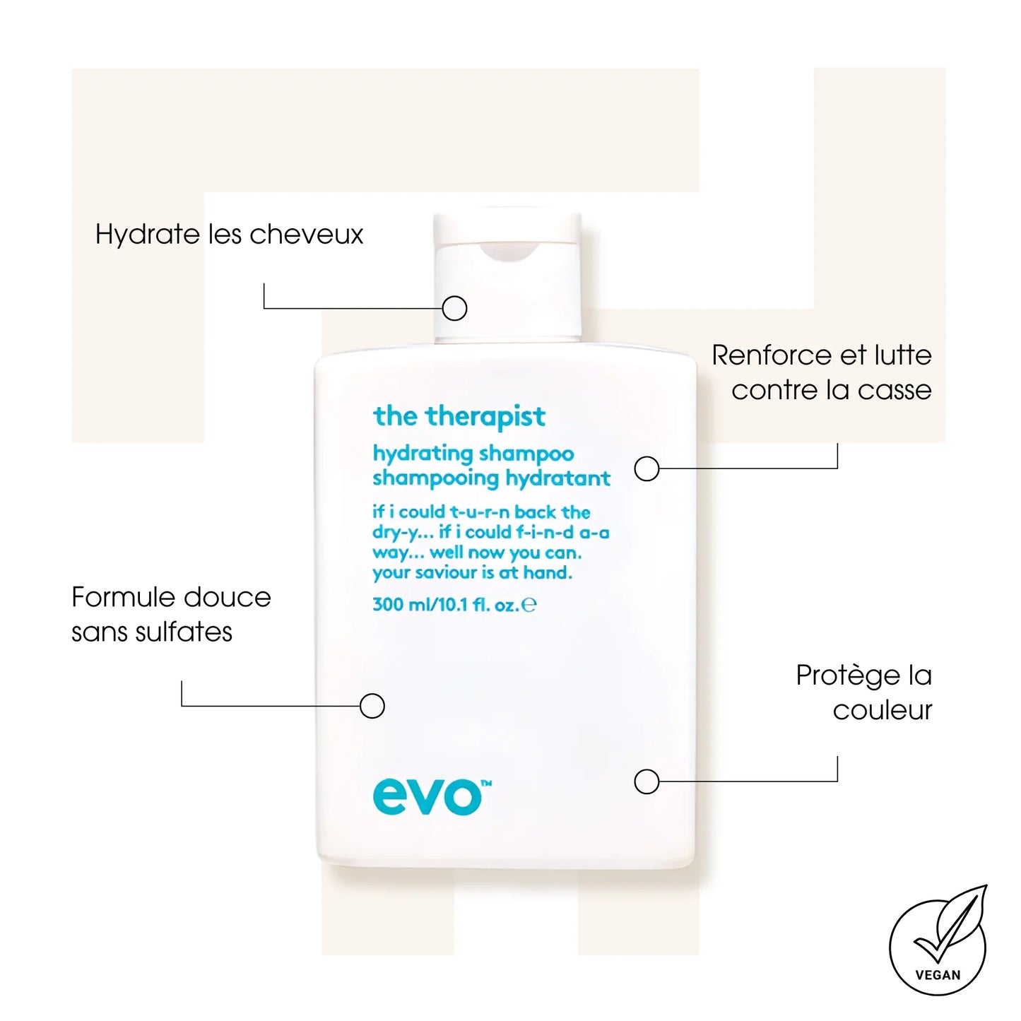 Shampoing Hydratant - The Therapist